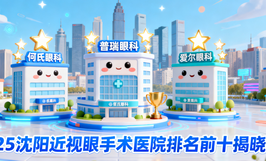 沈阳做近视眼手术哪个医院比较好？2025新版排名前十揭晓：何氏、普瑞、爱尔眼科稳居前三