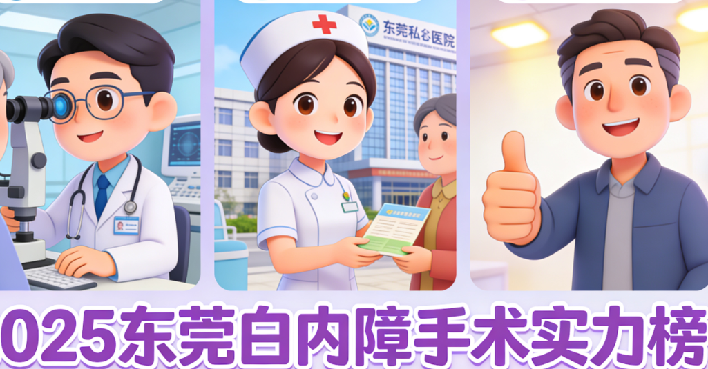 东莞私立医院白内障手术价格与政策政策