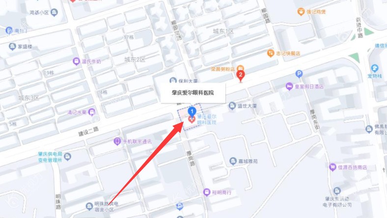 肇庆爱尔眼科医院地址 肇庆爱尔眼科医院地址
