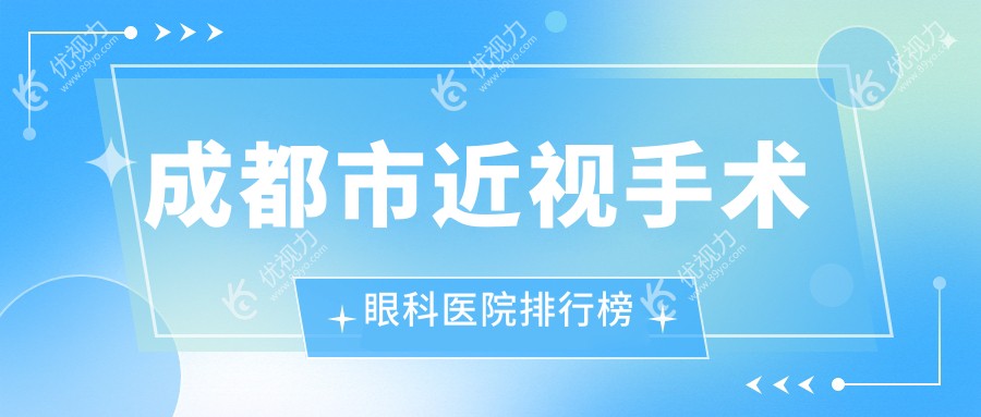 成都市近视手术眼科医院排行榜