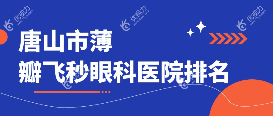 唐山市薄瓣飞秒眼科医院排名