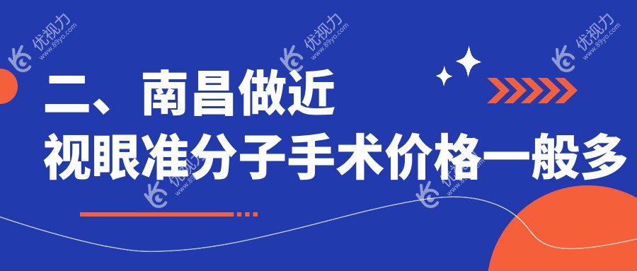 二、南昌做近视眼准分子手术价格一般多少钱？南昌华厦眼科7398|江西南昌洪城爱尔眼科医院9560|7860