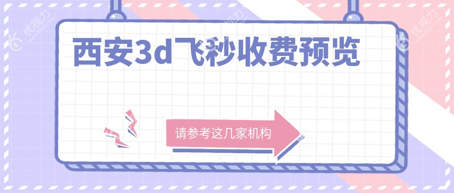 西安3d飞秒收费预览