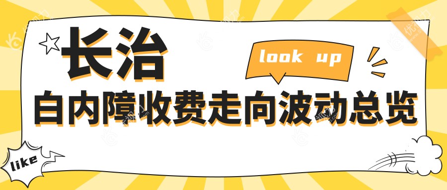 长治白内障收费走向波动总览