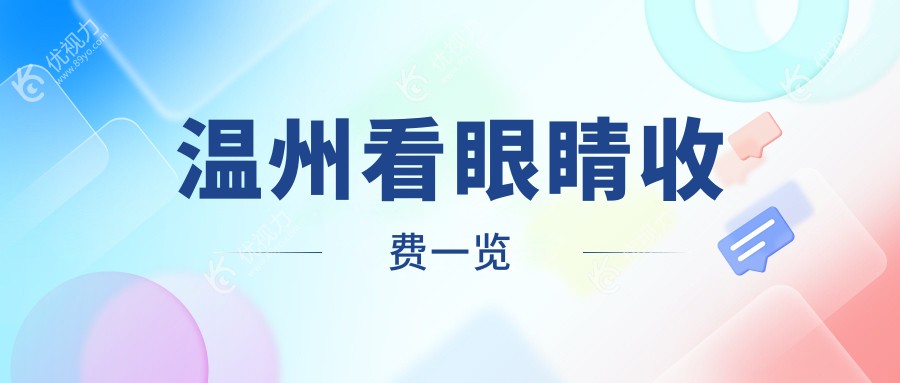 温州看眼睛收费一览