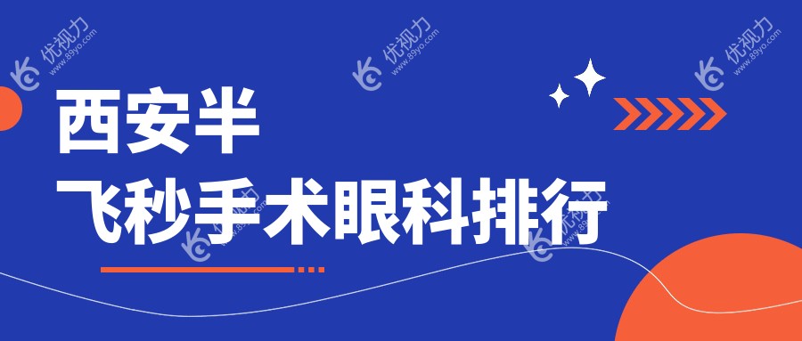 西安半飞秒手术眼科排行