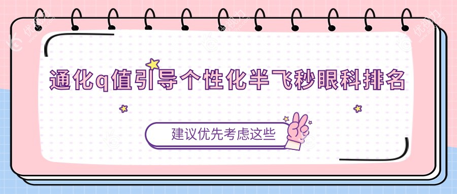 通化q值引导个性化半飞秒眼科排名