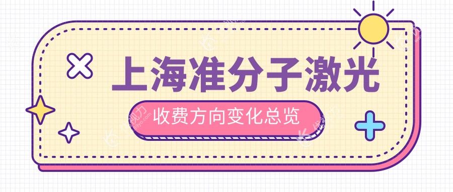 上海准分子激光收费方向变化总览
