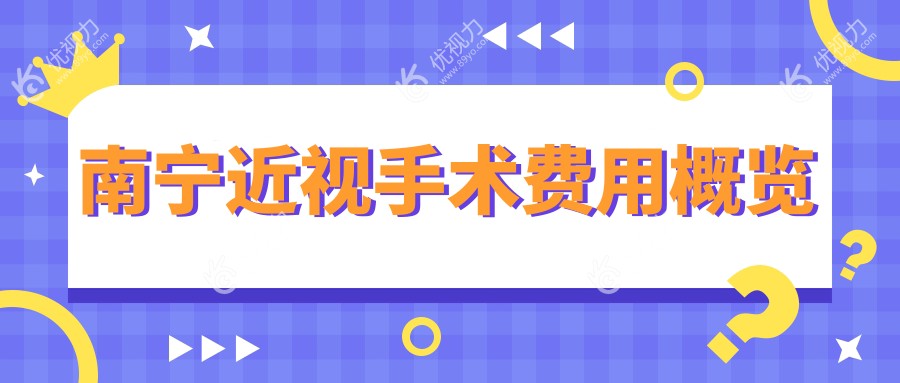 南宁近视手术费用概览
