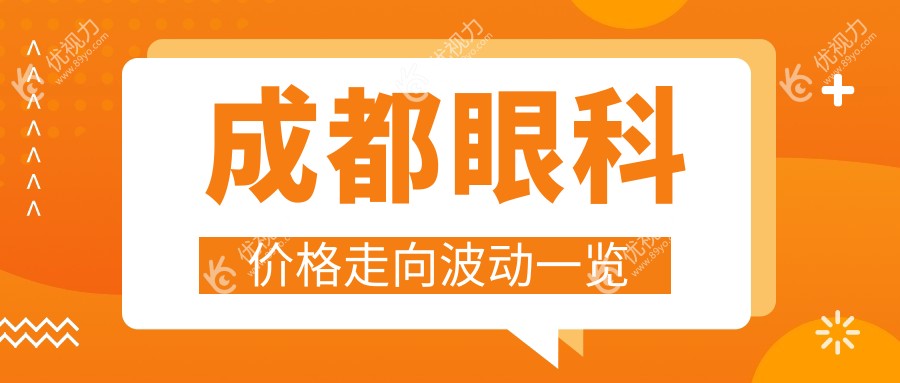 成都眼科价格走向波动一览