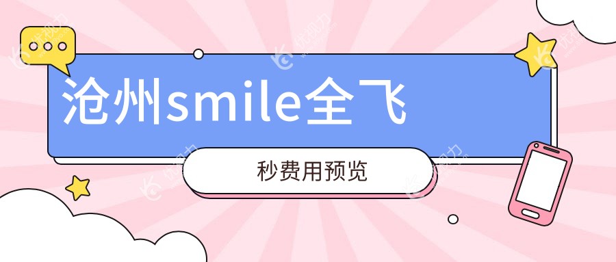 沧州smile全飞秒费用预览