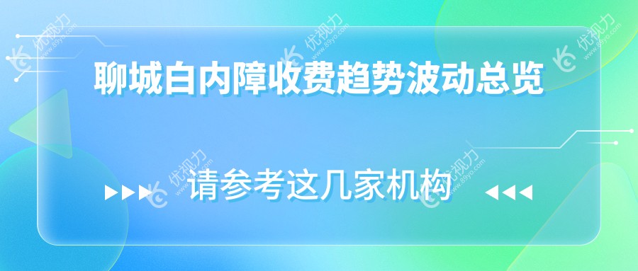 聊城白内障收费趋势波动总览