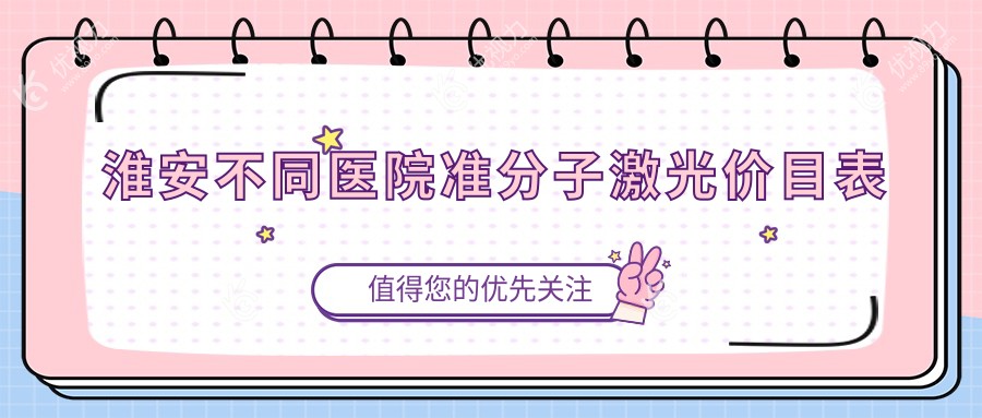 淮安不同医院准分子激光价目表