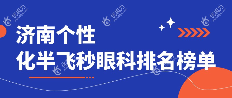 济南个性化半飞秒激光手术哪家强？全面解析医院排名及15800元手术价格揭秘