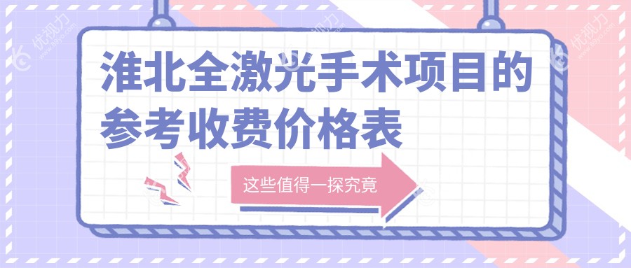 淮北全激光手术晶体置换价格一览：2000元起，眼科手术新选择