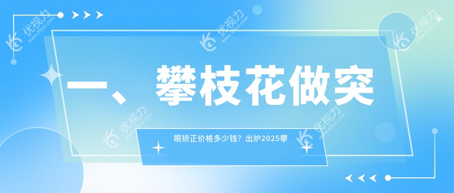 突眼矫正不踩雷！四川攀枝花精益眼镜行收费标准大揭秘，美丽眼睛一步到位?