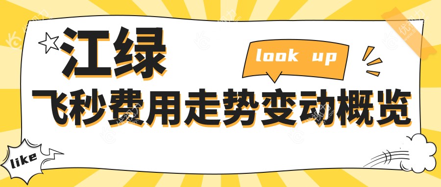江绿飞秒费用走势变动概览