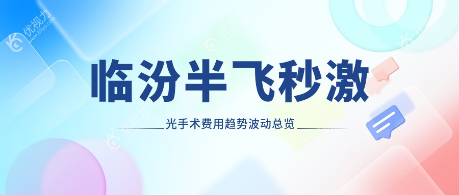 临汾半飞秒激光手术费用趋势波动总览